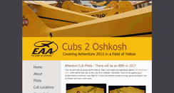 Desktop Screenshot of cubs2osh.eaachapter.org