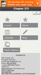 Mobile Screenshot of 275.eaachapter.org
